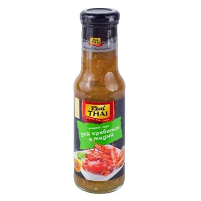 REAL TANG Spicy sauce Острый соус для креветок и мидий 315г ст/б