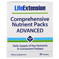 Life Extension, Расширенные пакеты питательных веществ, 30 пакетов