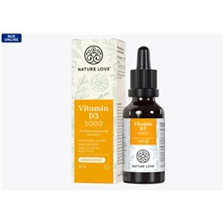 Vitamin D3 5000 I.E. Tropfen, 30 ml