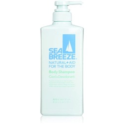 Шампунь SHISEIDO SEA BREEZE для тела мужской с охлаждающим и дезодорирующим эффектом аромат мяты флакон с дозатором 600 мл