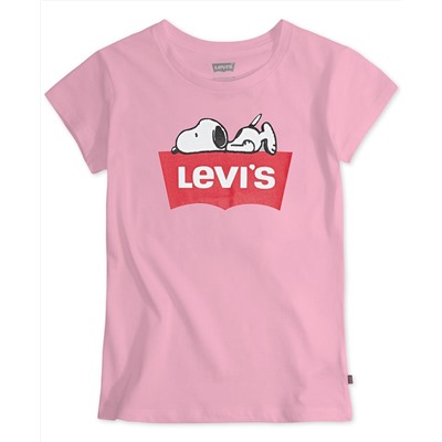 Levi's Toddler Girls Sleepy Snoopy T-Shirt