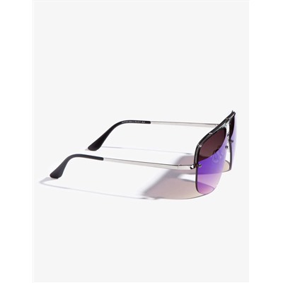 MEN'S SEMI RIMLESS SUNGLASSES