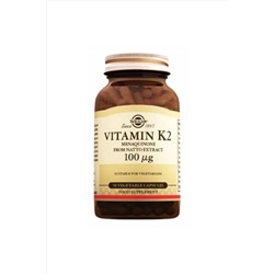 Solgar Vitamin K2 Mk-7 From Natto Extract 100 Mcg 50 Kapsül 33984036031