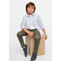 Pantalón cargo algodón -  Niño | MANGO OUTLET España