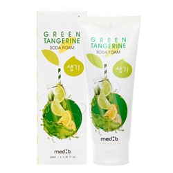 MEDB Green Tangerine Soda Foam Пенка для умывания с экстрактом зеленого мандарина и содой 100мл