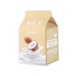 Coconut Milk One-Pack (Moisturizing), Тканевая маска с кокосовым молоком