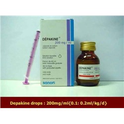 DEPAKIN 200 mg 40 ml oral solüsyon (аналог Депакин)
