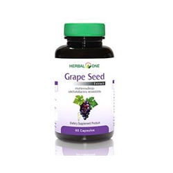 БАД "Экстракт виноградных косточек" от Herbal one 60 капсул / Herbal one Grape seed 60 caps