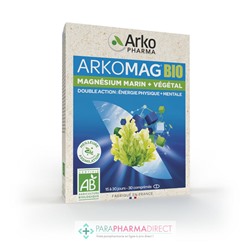 Arkopharma Arkomag BIO Magnésium Marin + Végétal 30 Comprimés