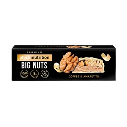Батончик "Big nuts" со вкусом кофе и амаретто, с грецким орехом в глазури