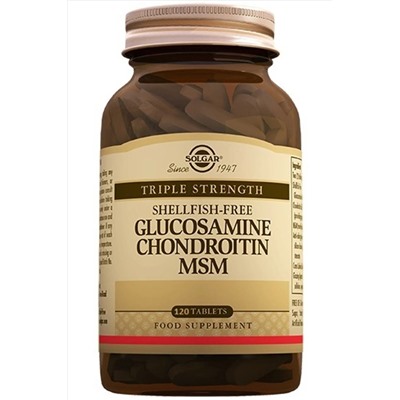 Solgar Glucosamine Chondroitin Msm 120 Tablet hizligeldicom0078903