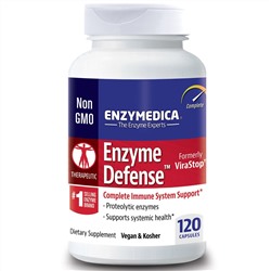 Enzymedica, Enzyme Defense (старое название - ViraStop), 120 капсул