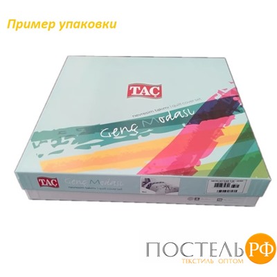 Постельное белье подростковое ранфорс NAVI 1,5 сп. синий коробка +пакет