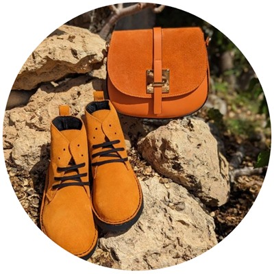 AB.Zapatos 1619/2 New R MANDARINA+PELLE · 2704 Naranja АКЦИЯ