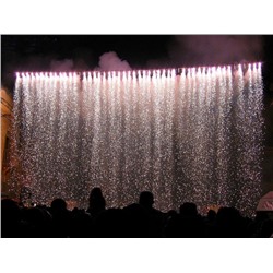 Фейерверк-шоу: огнепад - огненный водопад (цена за 1 метр)