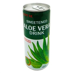 LOTTE Aloe Vera Drink Напиток Алоэ Вера 240мл