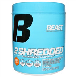 Beast Sports Nutrition, 2 Shredded, вкус апельсина и манго, 10,23 унций (290 г)
