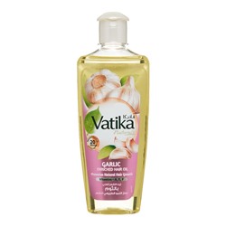 DABUR VATIKA Hair Oil Garlic Enriched Масло для волоc обогащённое чесноком 200мл