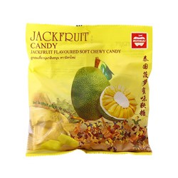 Жевательные тайские конфеты c соком джекфрута 110 гр /MitMai Jackfruit soft chewy candy 110 gr
