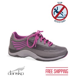 Dansko Shayla Charcoal/Berry Athletic Shoe