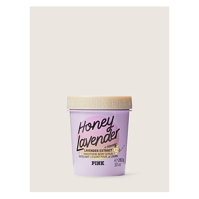 Honey Lavender Smoothing Body Scrub with Pure Honey and Lavender Extract