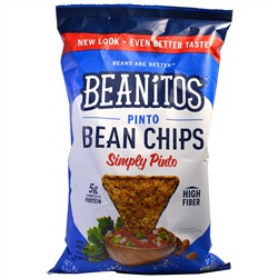 Beanitos, Фасолевые чипсы Pinto, Просто Pinto, 6 oz (170 г)