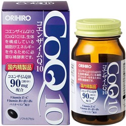 ORIHIRO COQ10 Coenzyme Орихиро коензим на 30 дней