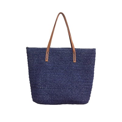 Kim Rogers® Crochet Straw Bag