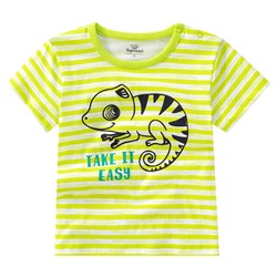 Baby T-Shirt mit Chamäleon-Print