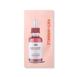 TENZERO SIGNATURE AMPOULE MASK ANTI-WRINKLE Ампульная тканевая маска против морщин с аденозином 28мл