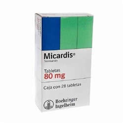 MICARDIS 80 mg 28 tablet (аналог Микардис Telmisartan )