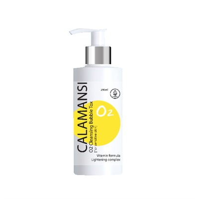 [MED B] Пенка для лица кислородно-пузырьковая очищающая КАЛАМАНСИ Calamansi O2 Cleansing Bubble Tox, 280 мл