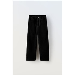 STRAIGHT FIT CORDUROY TROUSERS