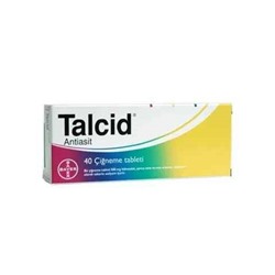 TALCID 0.5 gr 40 çiğneme tableti аналог Тальцид