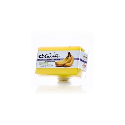 Тайское мыло с ароматом банана 50 гр / Banana whitening and brightening deep cleansing peel soap