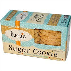 Lucy's, Sugar Cookies, Gluten Free, 5.5 oz (156 g)