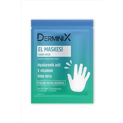 Derminix Hyaluronik Asit & E Vitamini & Aloe Vera Nemlendirici El Maskesi PRA-8399683-0577
