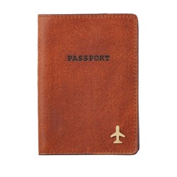 Most Wanted USA Leather Passport Holder