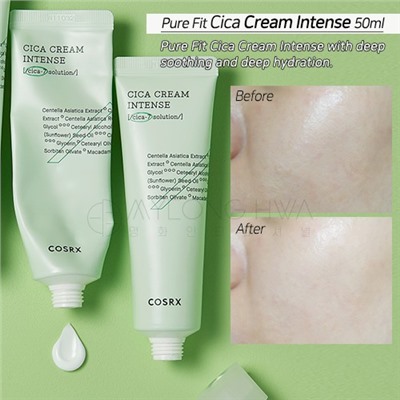 Питательный и успокаивающий крем Cosrx Pure Fit Cica Cream Intense 50мл