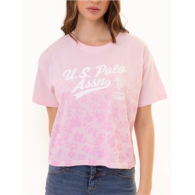 U.S. POLO ASSN. FADED FLORAL T-SHIRT