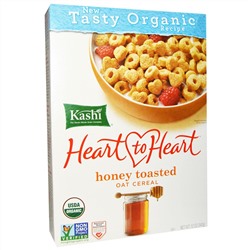 Kashi, От сердца к сердцу, мед поджаренный Овес Зерновой, 12 унций (340 г)