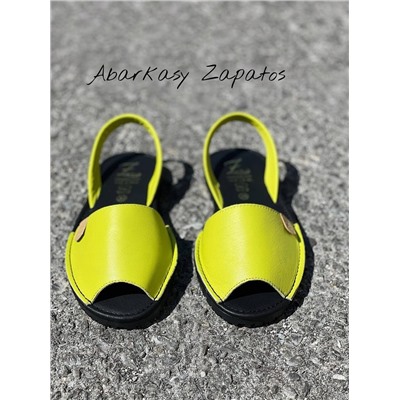 Ab.Zapatos 320-8 PC pistacho+Pelle 2704 pistacho+палантин Martina HYL (100) amarillo