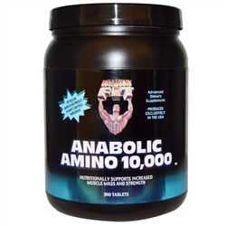 Healthy N Fit, Anabolic Amino 10,000, 360 таблеток