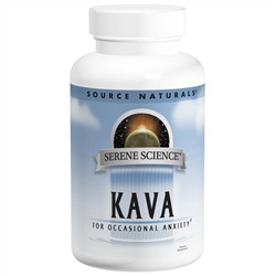 Source Naturals, Кава, 500 мг, 60 таблеток