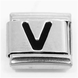 Звено для наборных браслетов  (Буква V)