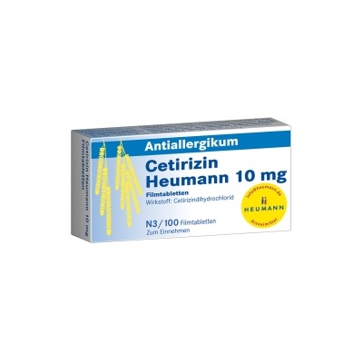 Цетиризин Heumann 10 мг  100 штук