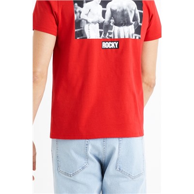 Camiseta Rocky Balboa Rojo