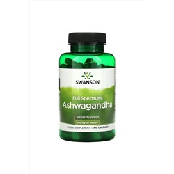SWANSON Ashwagandha 450 Mg 100 Kapsül Herbal Supplement swash