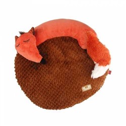 Snoozy Friends Tilki Modelli Kedi-Köpek Yatağı