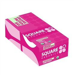 Square Organics, Органический протеиновый батончик, вишня в шоколаде, 12 батончиков, 1,7 унции (48 г) каждый